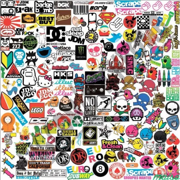 Популярные наклейки