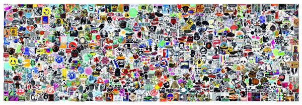 Стикеры много на одном листе