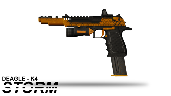 Desert Eagle рельсотрон наклейки