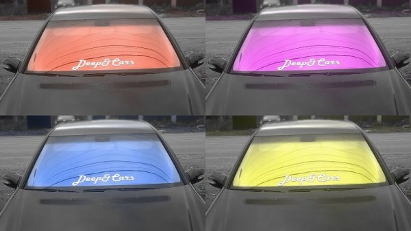 Наклейки на лобовое стекло автомобиля надписи