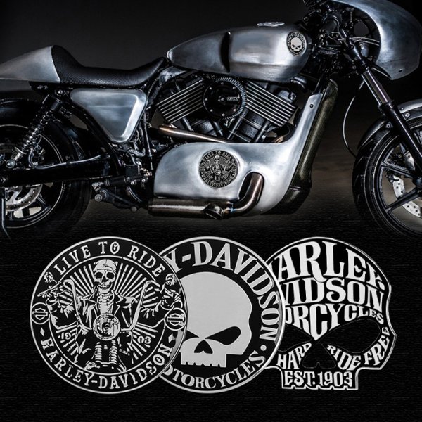 Наклейка Harley Davidson на авто