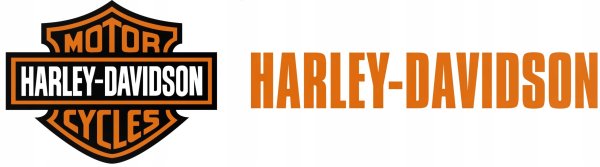 Harley Davidson наклейка на бак