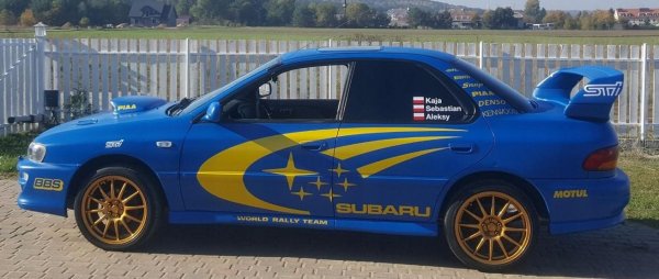 Subaru WRX винил