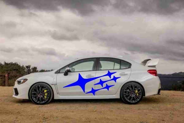 Винил на Subaru Impreza WRX