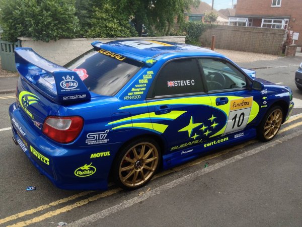 Subaru Impreza наклейки