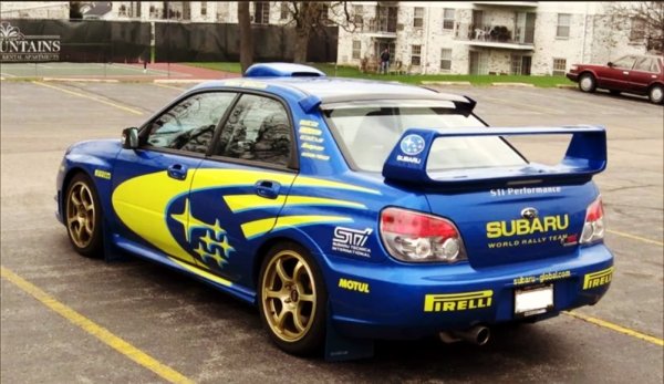 Наклейки Субару