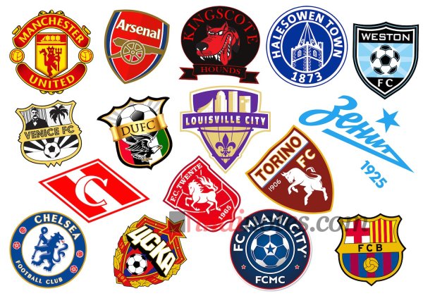 Стикеры футбольных клубов