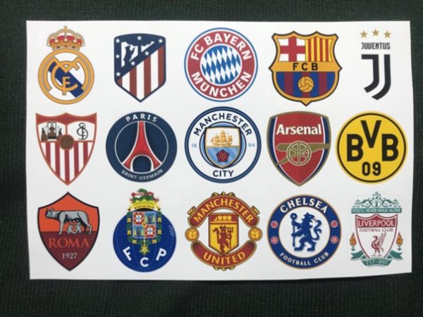Стикеры футбольных клубов