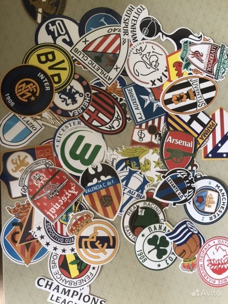 Наклейки Реал Мадрид