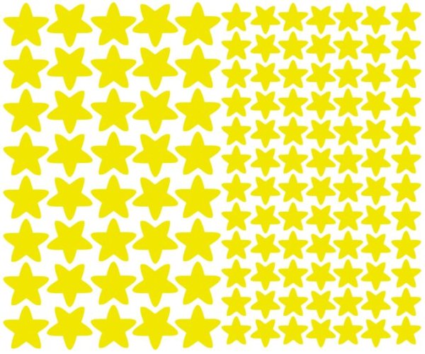 Наклейки звездочки для декора