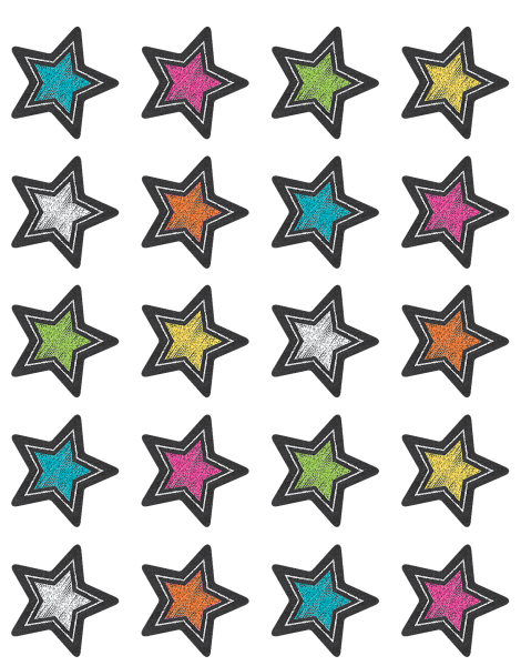 Разноцветные звезды