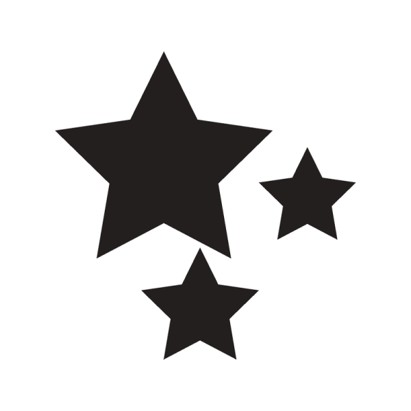 Звездочки цветные