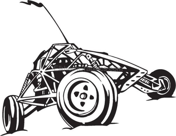 Квадроцикл силуэт