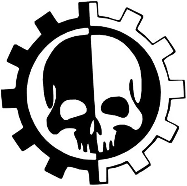 Вархаммер 40000 знак Адептус Механикус