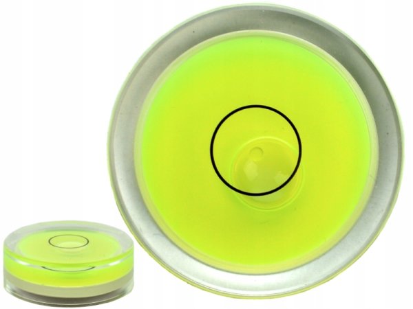 Уровень строительный пузырьковый круглый