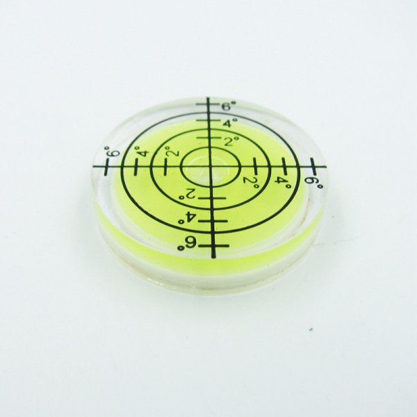 Зелёный пузырьковый уровень 7мм a-0112