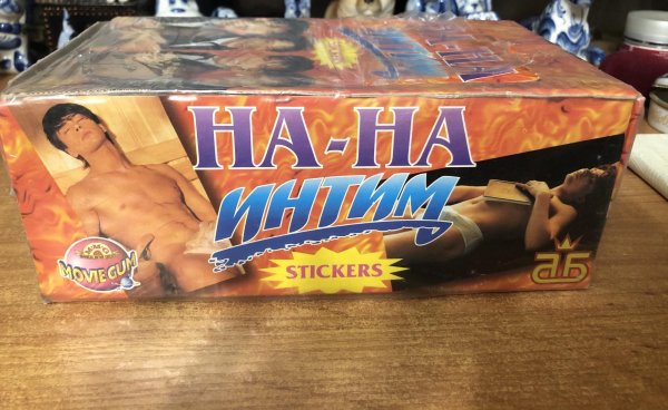 Наклейки из жвачек