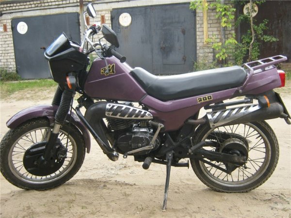 Наклейки на мотоцикл Сова 175