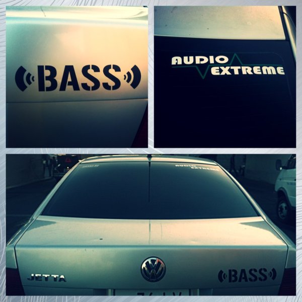 Alphard Sound Technology наклейка