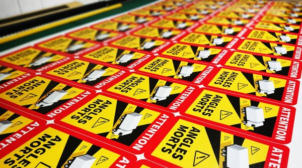 Наклейки Франция слепая зона