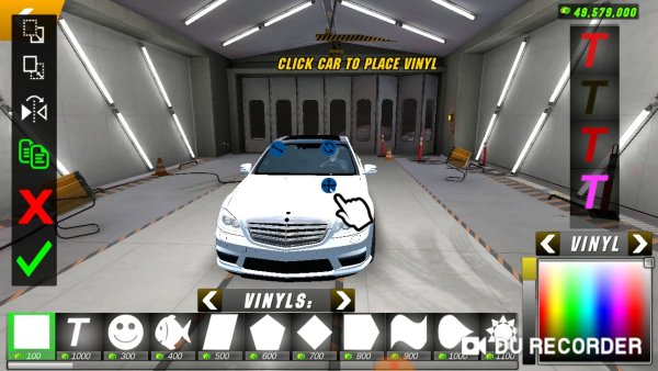 Винил амонг АС В кар паркинг