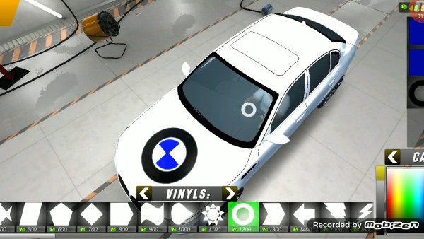 Винил на авто в кар паркинг