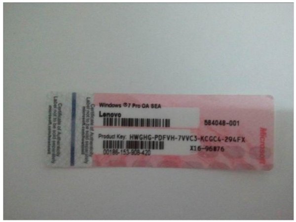 Наклейка Windows 7 максимальная