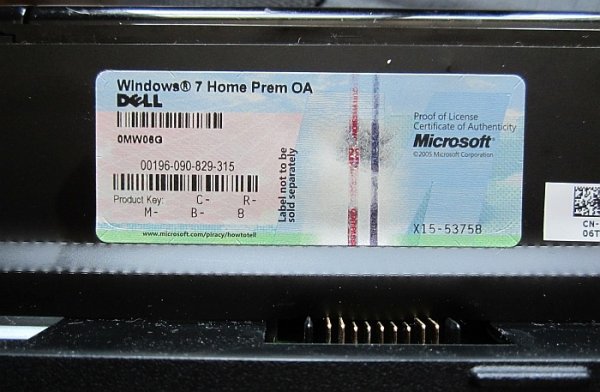 HP ноутбук Windows 7 Pro Home
