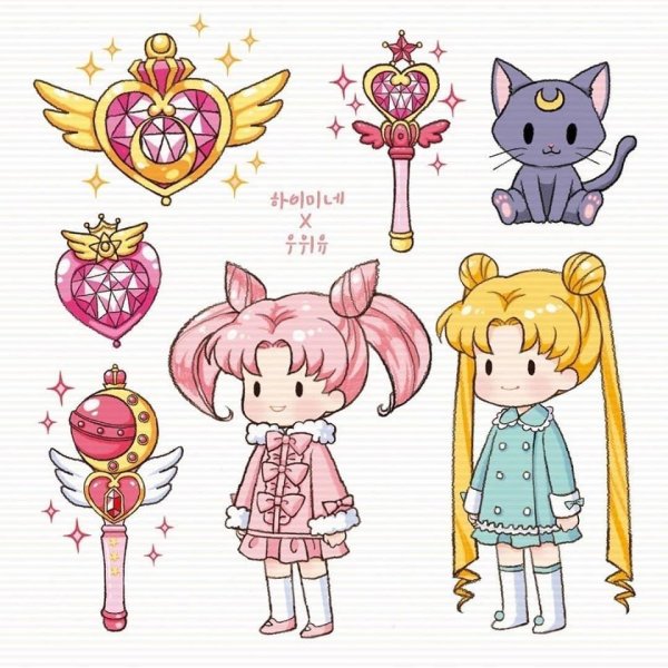 Sailor Moon Стикеры