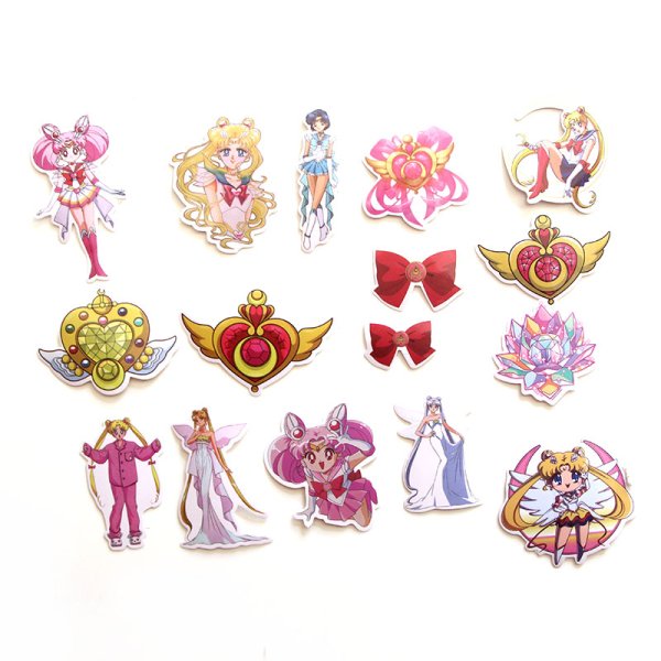 Набор стикеров Сейлор Мун