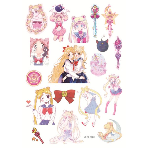 Аниме наклейки Сейлор Мун