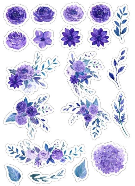 Плакаты в фиолетовом цвете