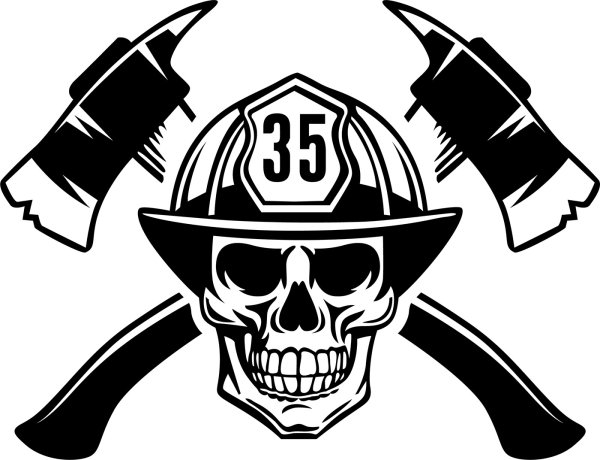 Firefighter наклейка