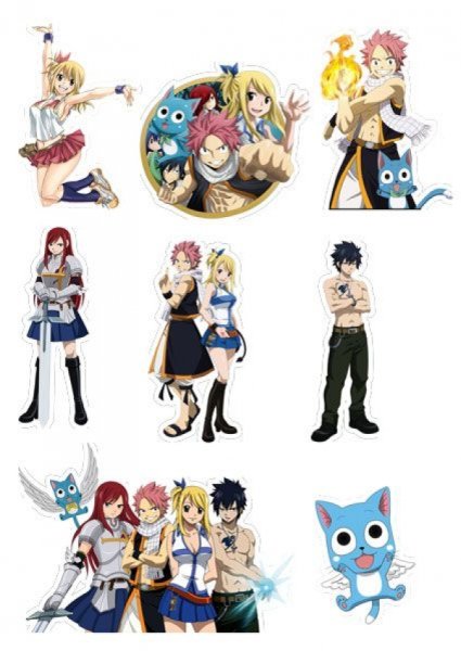 Фейри Тейл Стикеры