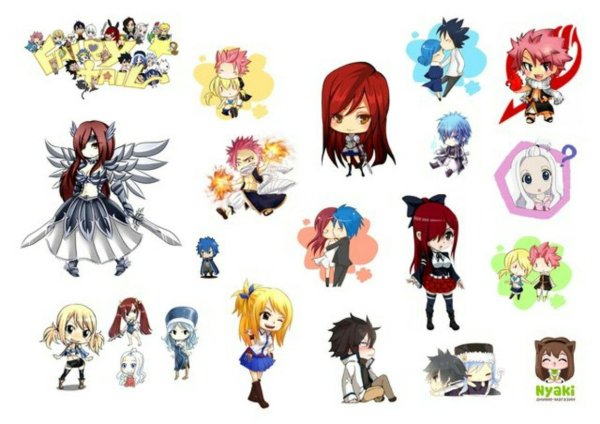Фейри Тейл Стикеры