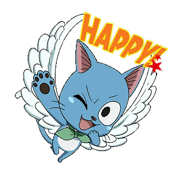 Наклейки аниме хвост феи