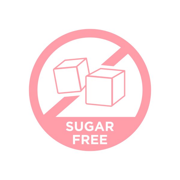 Без сахара значок