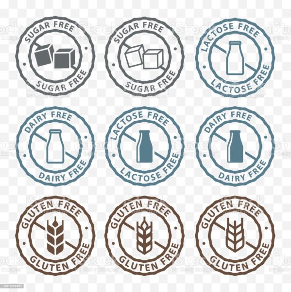 Значок без лактозы