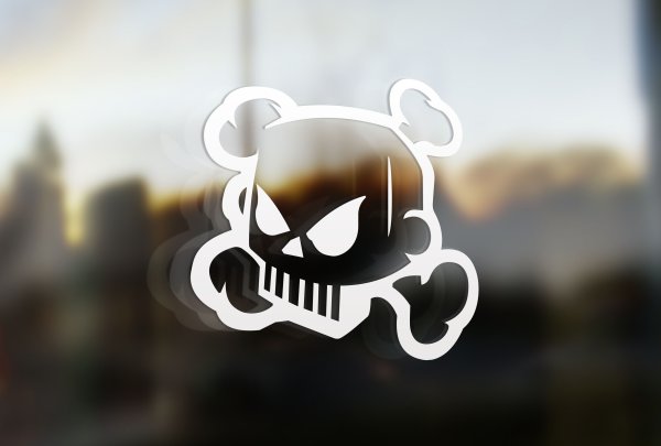 Кен блок Хуниган наклейка стикер