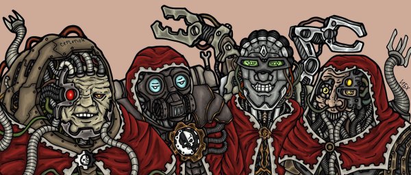 Warhammer 40000 Механикус и тостер