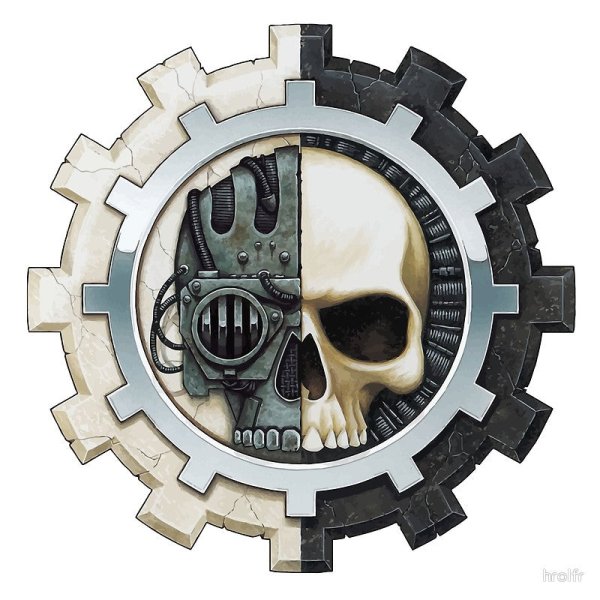 Warhammer 40000 Адептус Механикус символ
