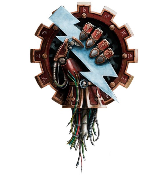 Герб Механикус вархаммер 40000