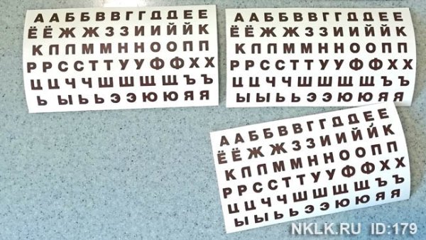 Клавиатура буквы