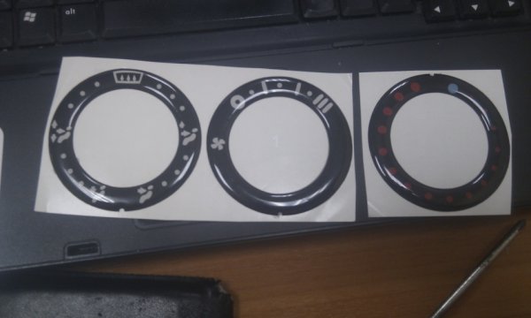 Шкалы на отопителя УАЗ Патриот