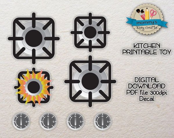Наклейки на конфорки