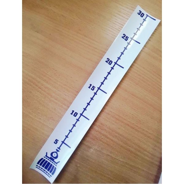 Мерная линейка для емкостей