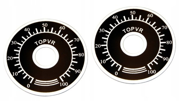 Шкала для переменного резистора