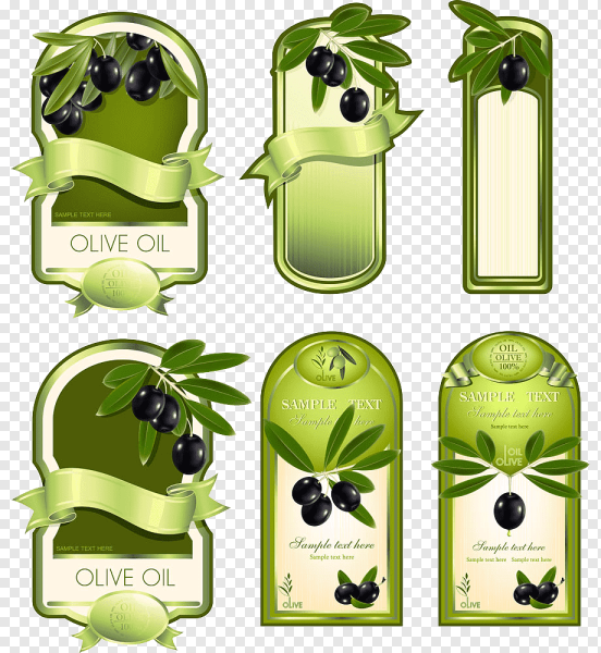 Оливковое масло этикетка