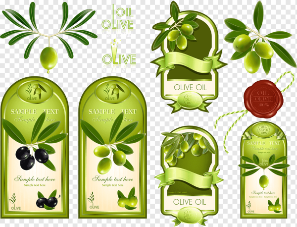 Оливковое масло этикетка