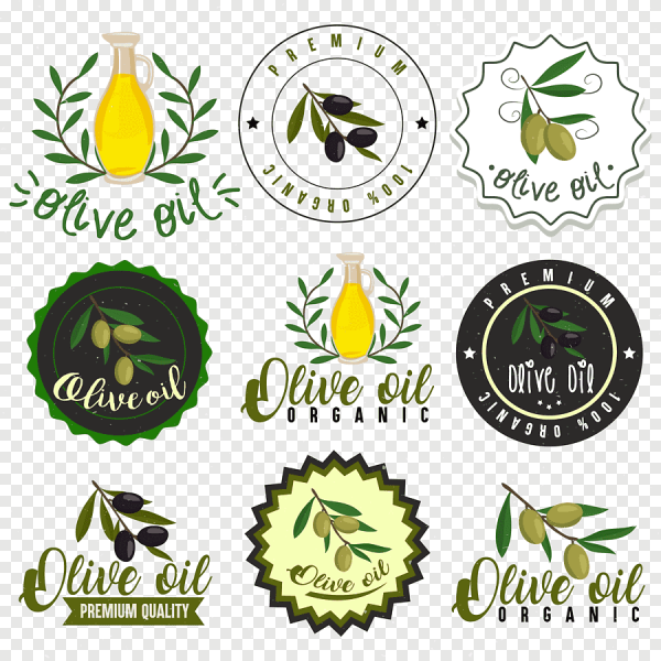 Olive Oil Bottle Label